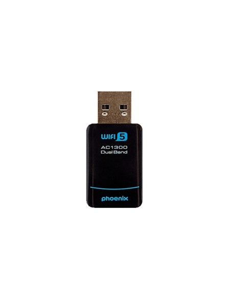 Adaptador Mini USB wifi DualBand Phoenix 1300mbps / WA-1300MB