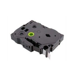 Cinta compatible Dayma para BROTHER TZE-231 Negro / Blanco 12mm. x 8m.