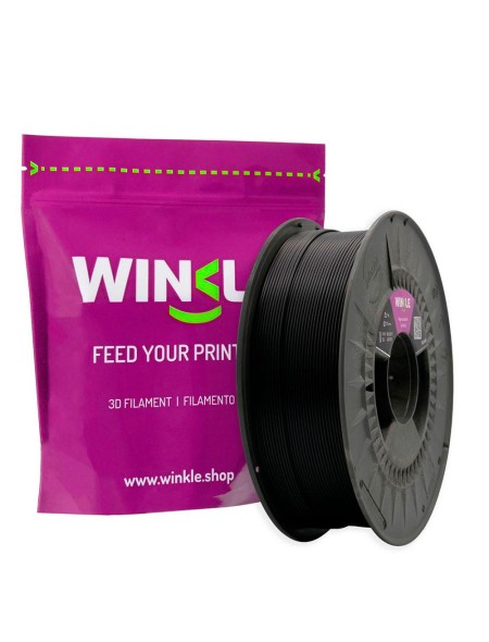 Filamento Negro Azabache PLA-HD / 1.75mm / Maquinas 3D / 1 Kg