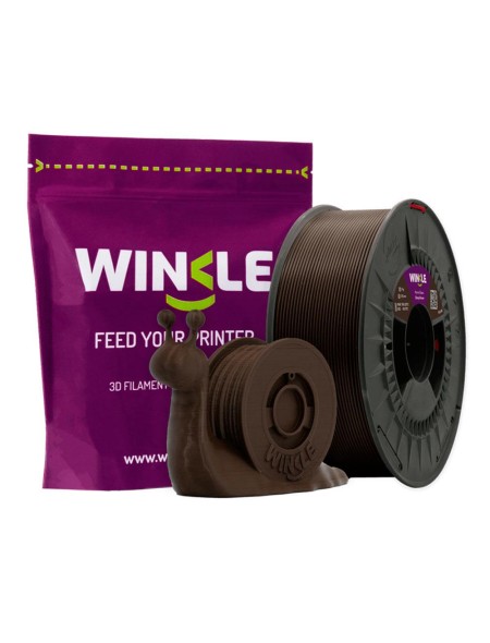 Filamento Marron Ebano Winkle PLA-HD / 1.75mm / Maquinas 3D / 1 Kg