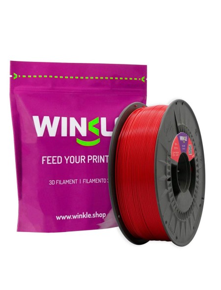 Filamento Rojo Diablo Winkle PLA-HD / 1.75mm / Maquinas 3D / 1 Kg