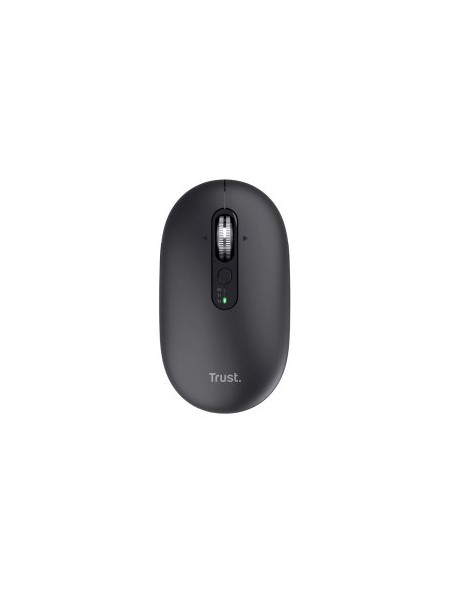 ÷ Mouse trust wireless seron hypscroll slim 400-2400dpi 6 botones recargable fsc grs negro