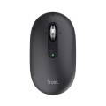 ÷ Mouse trust wireless seron hypscroll slim 400-2400dpi 6 botones recargable fsc grs negro