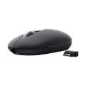 ÷ Mouse trust wireless seron hypscroll slim 400-2400dpi 6 botones recargable fsc grs negro