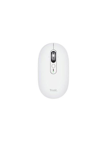 ÷ Mouse trust wireless seron hypscroll slim 400-2400dpi 6 botones recargable fsc grs blanco