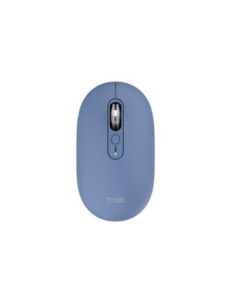 ÷ Mouse trust wireless seron hypscroll slim 400-2400dpi 6 botones recargable fsc grs azul