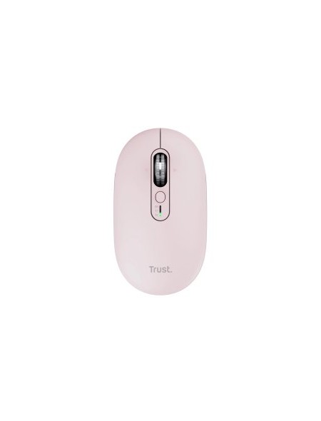 ÷ Mouse trust wireless seron hypscroll slim 400-2400dpi 6 botones recargable fsc grs rosa