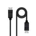 Cable DisplayPort a DisplayPort 1.2 CCS M/M / 0.5m / 4K / Nanocable / 10.15.2700 / Negro