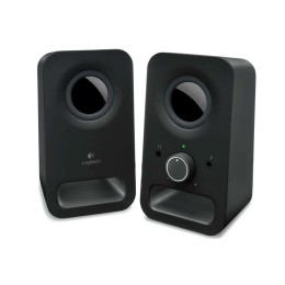 ÷ Altavoces 2.0 logitech z150 3w jack 3.5mm control de volumen toma auriculares