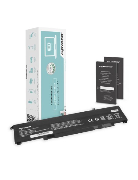 Batería compatible para portátil HP WK04XL 15.4V 4400mAh Movano