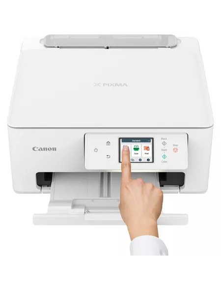 ÷ Canon multifuncion inkjet pixma ts7650i ppp white 2ct lcd 100+20h duplex