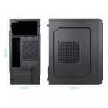 ÷ Caja microatx tooq tqc-4702-sp dodeka gpu max 250mm 3x2.5 2x3.5 usb-c f.a atx 500w color negro