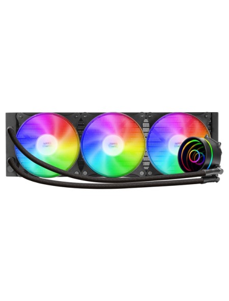 ÷ Sistema de refrigerancion liquida mars gaming ml-one360 black 3x(12x12) iluminacion frgb tpd 550w pa
