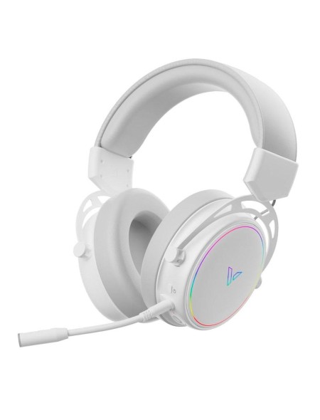 Auriculares inalambricos RAPOO VH800 Gaming / BT 5.2 / RF 2.4Ghz / RGB / Blanco