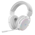 Auriculares inalambricos RAPOO VH800 Gaming / BT 5.2 / RF 2.4Ghz / RGB / Blanco