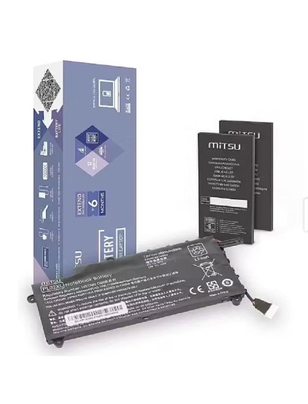 Batería compatible para portátil HP PL02XL 7.6V 3800mAh Mitsu