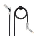 Cable datos USB - Type-C - Iphone / 1m / 27W / Negro / Indicador Led / Nanocable 10.01.2601