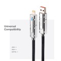Cable datos USB - Type-C - Iphone / 2m / 27W / Negro / Indicador Led / Nanocable 10.01.2602
