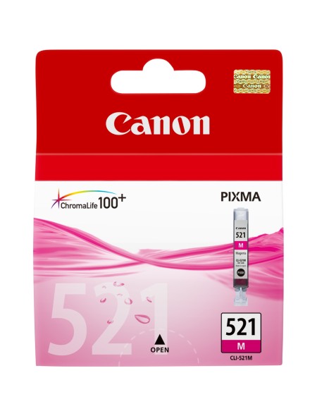 ÷ Tinta original canon cli521 magenta 9ml