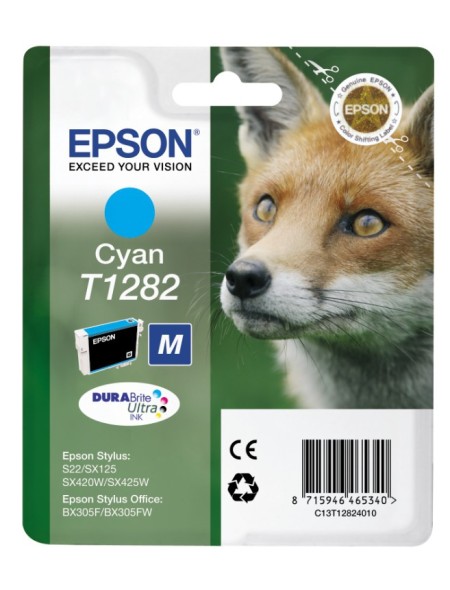 ÷ Tinta original epson t1282 cian c13t12824020 3.5ml