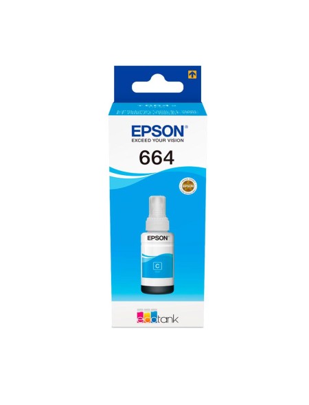 Tinta Original Epson Bote Ecotank T6642 / Cian / Et-2500 / Et-2600 / Et-4500