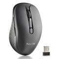 Ratón Inalámbrico NGS Evo Spook / Negro / 1600dpi / RF Wireless + Bluetooth / 2.4ghz nano receptor usb / EVOSPOOK