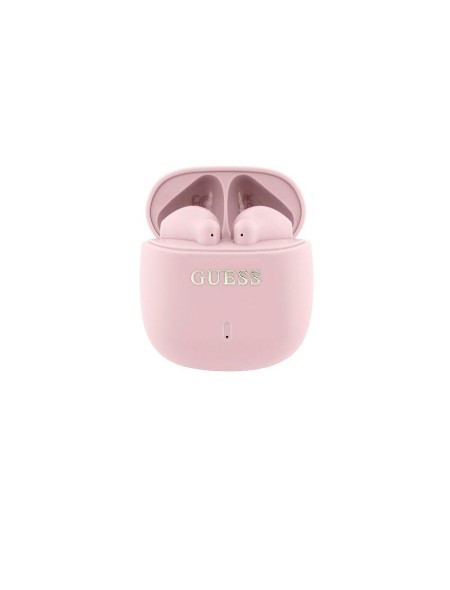 Auricular inalámbrico Guess Classic / TWS / Bt 5.3 / Control por voz / 300 mAh / Rosa / GUTWSJ14ESGP