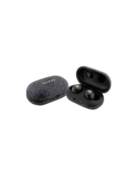 Auricular inalámbrico Guess 4G / TWS / Cancelación de ruido / Bt 5.3 / 300 mAh / Negro / GUTWSP4EGK