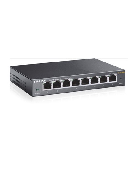 ÷ Switch semigestionable tp-link sg108e 8p giga carcasa metalica