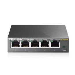 ÷ Switch semigestionable tp-link sg105e 5p giga carcasa metalica