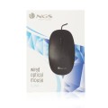 ÷ Mouse ngs flame black optico con cable