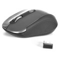 ÷ Mouse ngs wireless haze 800/1600dpi 2.4ghz nano receptor usb color gris/negro