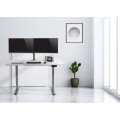 ÷ Soporte de mesa equip 650115 para 2 pantallas 13
