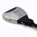 ÷ Conmutador automatico level one v/t/m 1a2 cpus dvii usb con audio cables incluidos kvm-0260