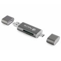 ÷ Card reader externo ngs ally reader - para tarjetas microsd / sd conectores usb microusbusb-c*