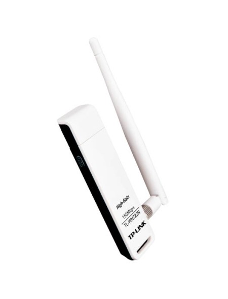 ÷ Usb wifi tp-link wn722n 150mb alta ganancia 1 antena desmontable