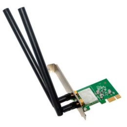 ÷ Pci express wifi dualband level one wnc-0801 oem ac1200 300mb en 2,4ghz y 861mb en 5ghz 2 antenas de