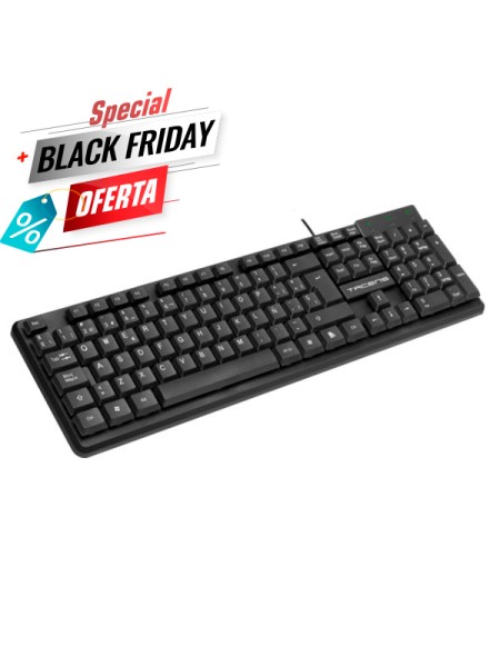 ÷ Teclado tacens anima ak0 usb color negro
