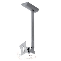÷ Soporte de techo omb hisolution orientable vert. +-20? giro 190? vesa?50/ 75/ 100/ 200 max 20kg colo
