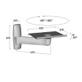 ÷ Soporte de pared fijo omb monomagix 30 para tv 19