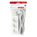 ÷ Regleta alimentacion equip con 3 tomas cable de red de 1.5 metros