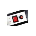 ÷ Regleta alimentacion equip con 4 tomas cable de red de 1.5 metros + 2 puertos usb proteccion sobreca