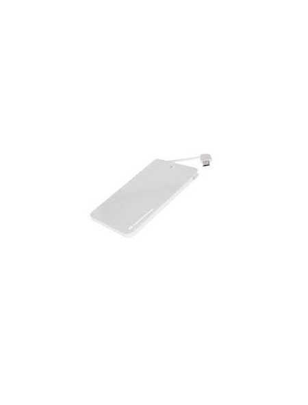 ÷ Kit 5 unidades powerbank nortess 4.000mah dual conector microusb / iphone color blanco