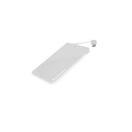 ÷ Kit 5 unidades powerbank nortess 4.000mah dual conector microusb / iphone color blanco