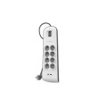 ÷ Regleta alimentacion belkin bsv804vf2m de protecci?n contra sobretensiones 8 tomas + 2 puertos usb (
