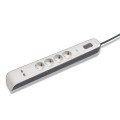 ÷ Regleta alimentacion belkin bsv401vf2m de protecci?n contra sobretensiones 4 tomas + 2 puertos usb (