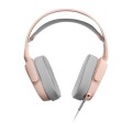 ÷ Headset mars gaming mhax pink jack 3.5mm altavoces hi-fi de 53mm microfono extraible iluminacion rgb