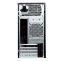 ÷ Caja micro atx unykach grey rain evo color negro frontal cepillado con regillas laterales usb 2.0 y