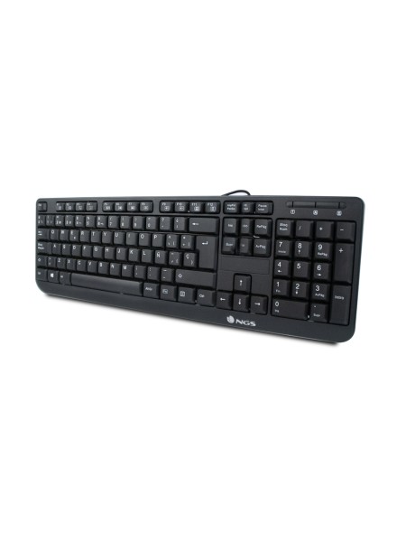 ÷ Teclado ngs funky v3 corded usb 104 teclas usb color negro