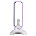 ÷ Soporte mars gaming mhhpro white para auriculares con hub usb 3.0 2p y bungee pra mouse con iluminac